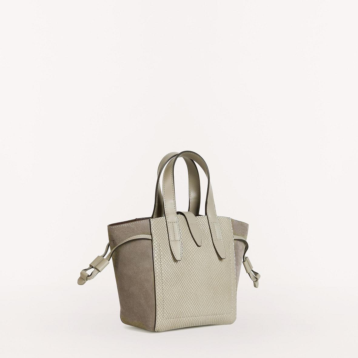 Furla Net Vesker Norge - Mini Vesker Dame Beige UDI624078